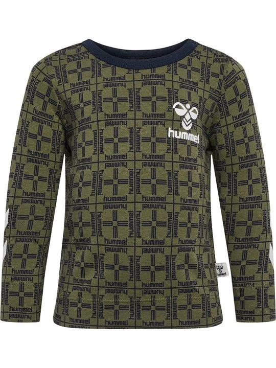 Zdjęcie produktu Bluzka z długim rękawem Hummel khaki