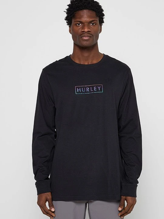 Zdjęcie produktu Bluzka z długim rękawem Hurley czarny