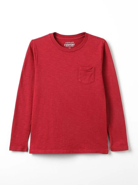 Zdjęcie produktu Bluzka z długim rękawem J.CREW czerwony