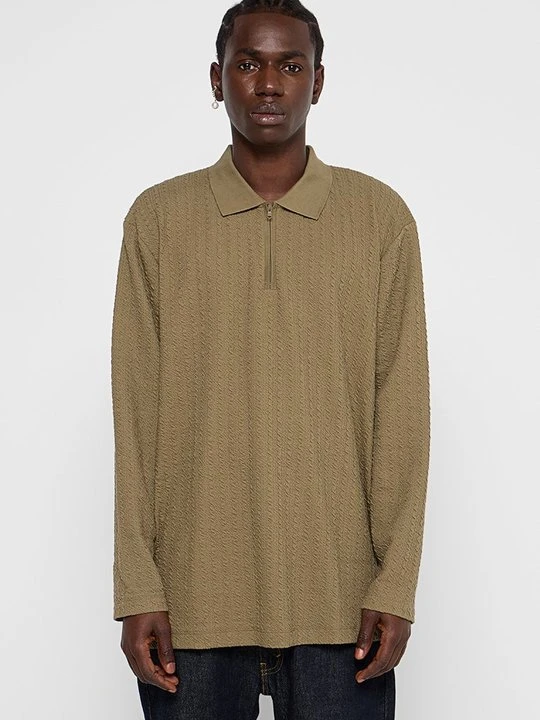 Zdjęcie produktu Bluzka z długim rękawem Jack&Jones khaki