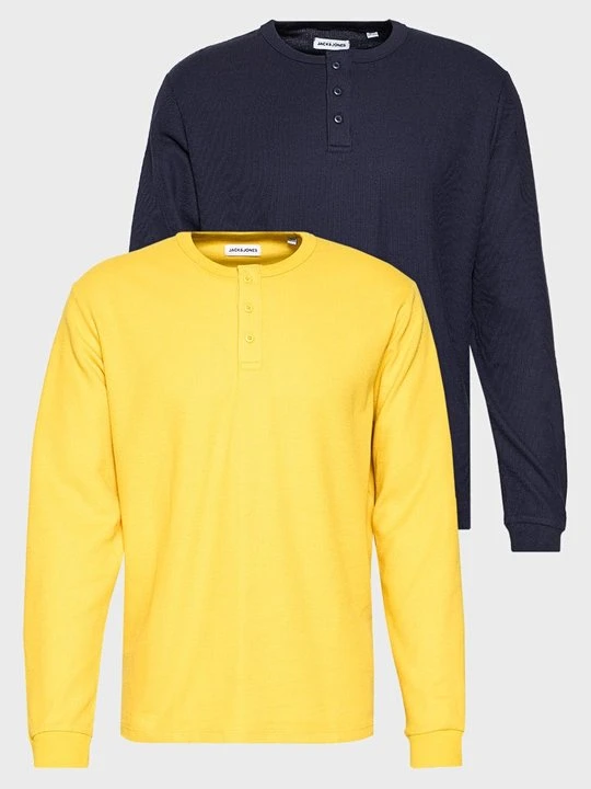 Zdjęcie produktu Bluzka z długim rękawem Jack&Jones musztardowy