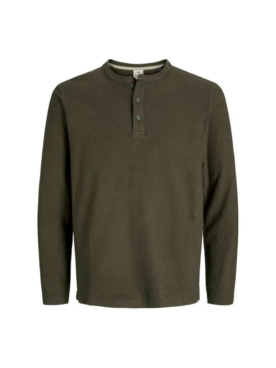 Zdjęcie produktu Bluzka z długim rękawem Jack&Jones brązowy
