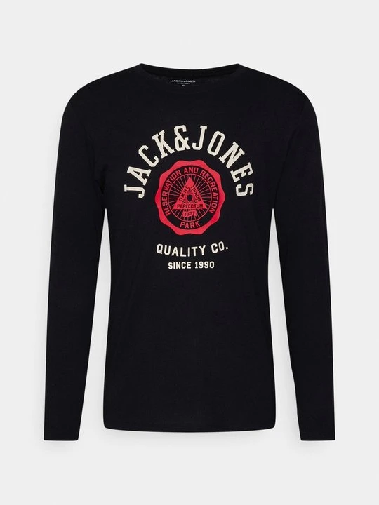 Zdjęcie produktu Bluzka z długim rękawem Jack&Jones czarny