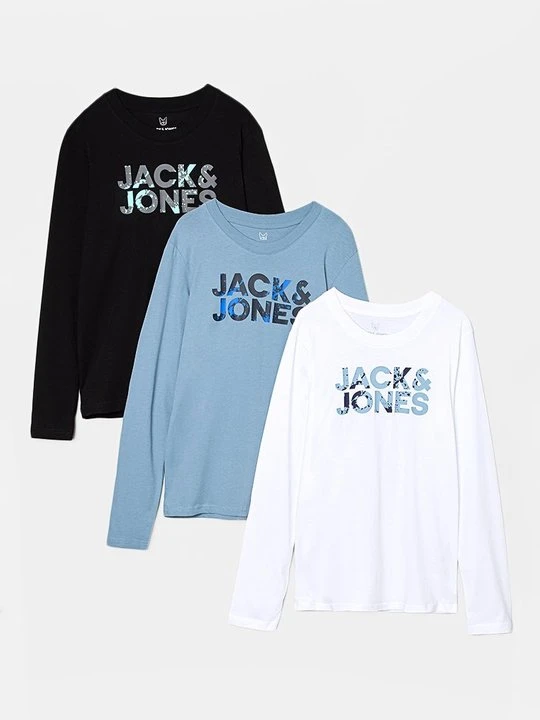 Zdjęcie produktu Bluzka z długim rękawem Jack&Jones biały