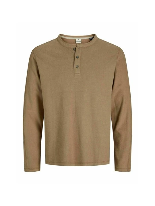 Zdjęcie produktu Bluzka z długim rękawem Jack&Jones wielbłądzi