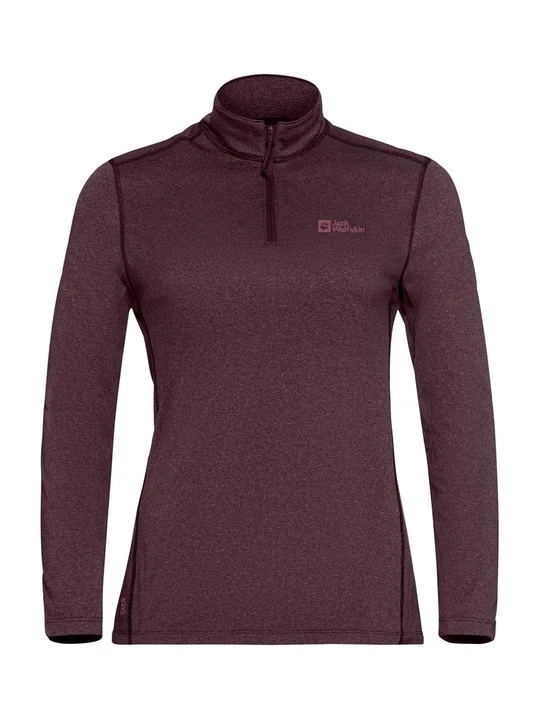 Zdjęcie produktu Bluzka z długim rękawem Jack Wolfskin fioletowy