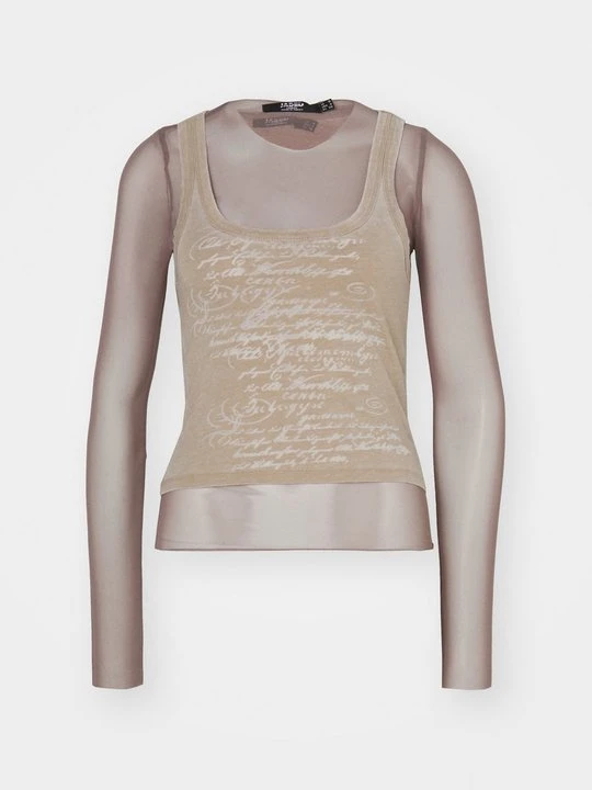 Zdjęcie produktu Bluzka z długim rękawem Jaded London taupe