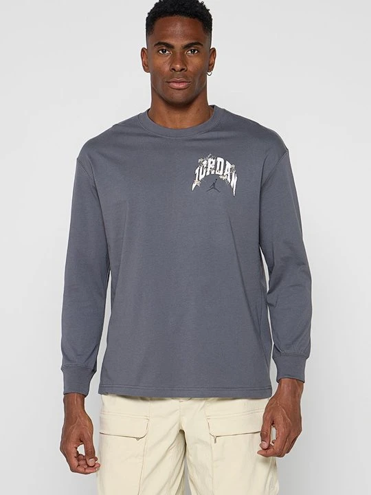 Zdjęcie produktu Bluzka z długim rękawem Jordan szary