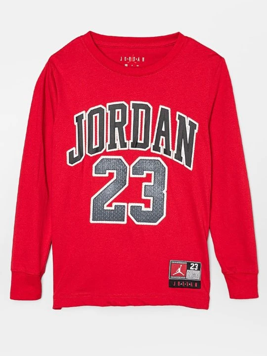 Zdjęcie produktu Bluzka z długim rękawem Jordan czerwony