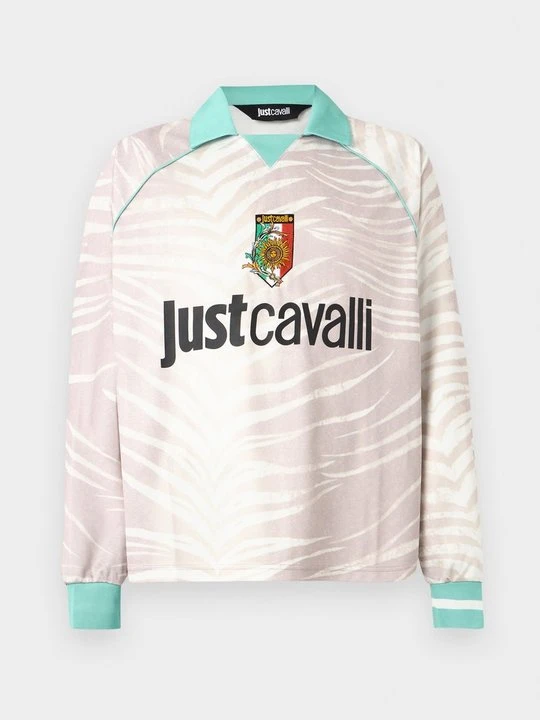 Zdjęcie produktu Bluzka z długim rękawem Just Cavalli jasnoszary
