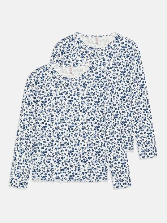Zdjęcie produktu Bluzka z długim rękawem ONLY GIRLS mleczny