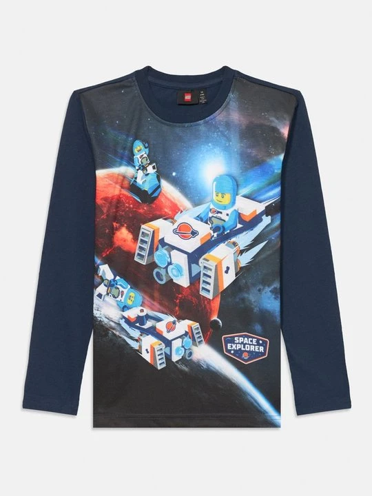 Zdjęcie produktu Bluzka z długim rękawem LEGO granatowy