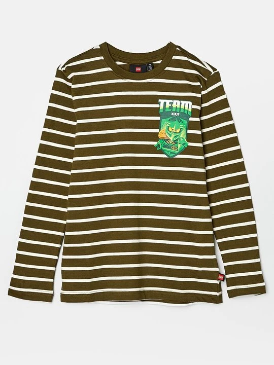 Zdjęcie produktu Bluzka z długim rękawem LEGO oliwkowy