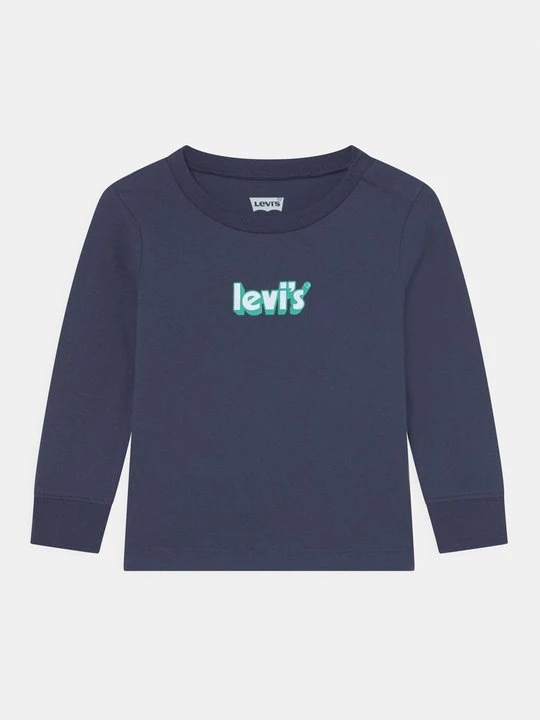 Zdjęcie produktu Bluzka z długim rękawem Levi's granatowy