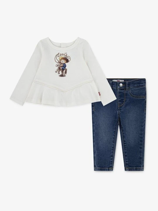 Zdjęcie produktu Bluzka z długim rękawem Levi's beżowy