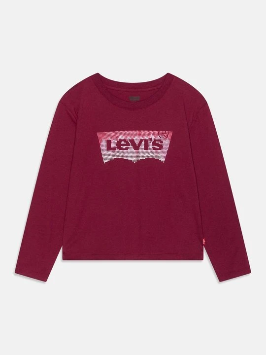 Zdjęcie produktu Bluzka z długim rękawem Levi's bordowy