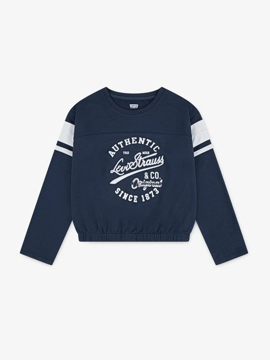 Zdjęcie produktu Bluzka z długim rękawem Levi's granatowy
