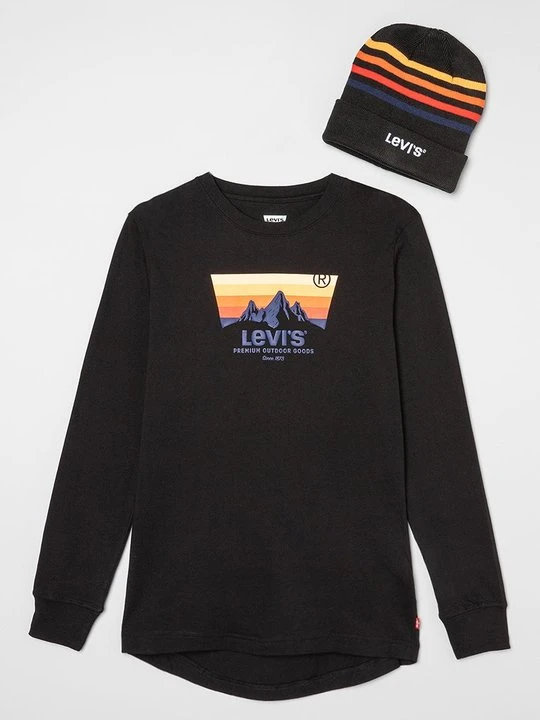 Zdjęcie produktu Bluzka z długim rękawem Levi's czarny
