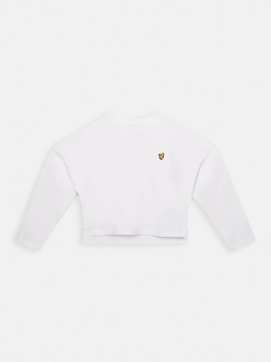 Zdjęcie produktu Bluzka z długim rękawem Lyle & Scott biały