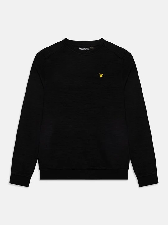 Zdjęcie produktu Bluzka z długim rękawem Lyle & Scott czarny