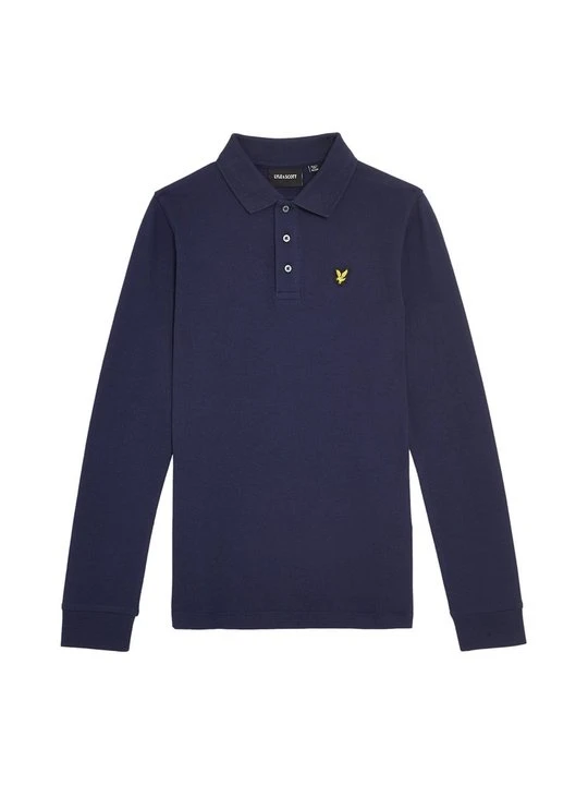 Zdjęcie produktu Bluzka z długim rękawem Lyle & Scott niebieski