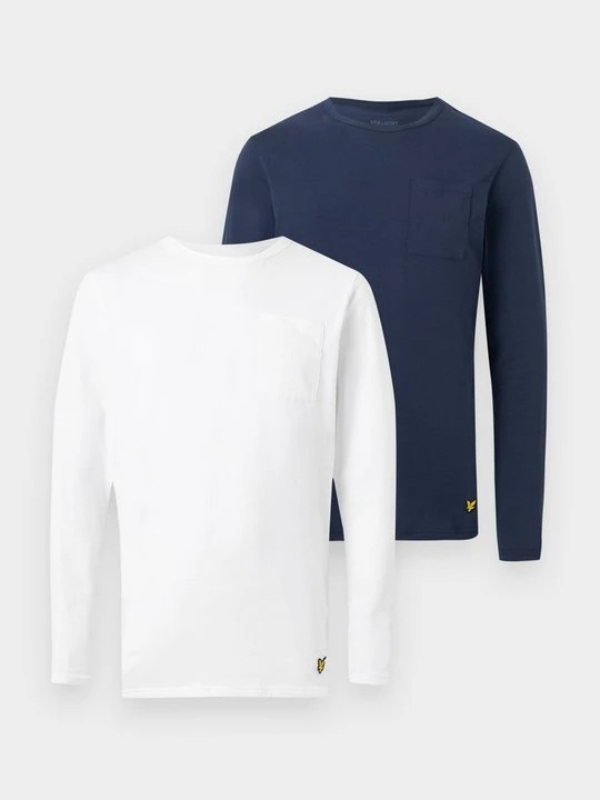Zdjęcie produktu Bluzka z długim rękawem Lyle & Scott biały