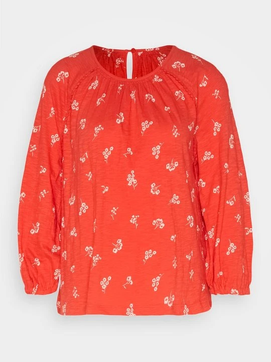 Zdjęcie produktu Bluzka z długim rękawem Marks & Spencer czerwony