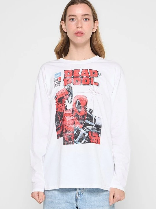 Zdjęcie produktu Bluzka z długim rękawem Marvel biały