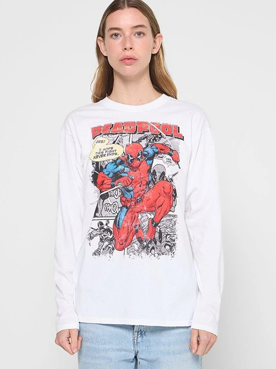 Zdjęcie produktu Bluzka z długim rękawem Marvel biały