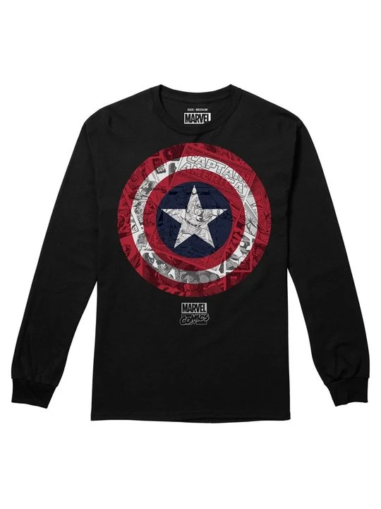Zdjęcie produktu Bluzka z długim rękawem Marvel czarny