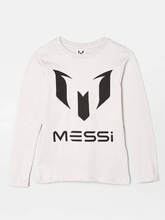 Zdjęcie produktu Bluzka z długim rękawem Messi szary