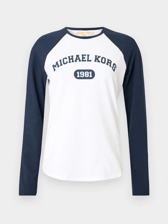 Zdjęcie produktu Bluzka z długim rękawem Michael Kors granatowy