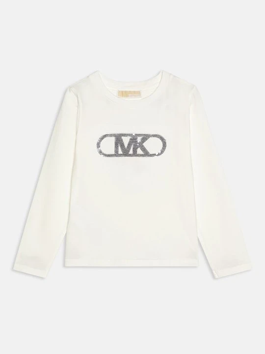 Zdjęcie produktu Bluzka z długim rękawem Michael Kors mleczny