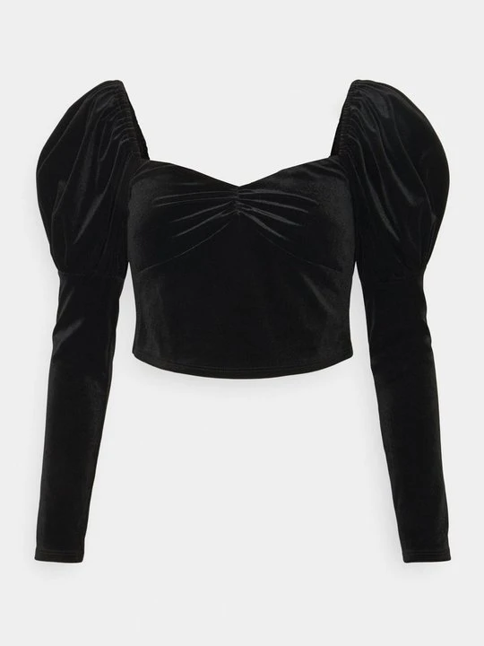 Zdjęcie produktu Bluzka z długim rękawem Miss Selfridge czarny