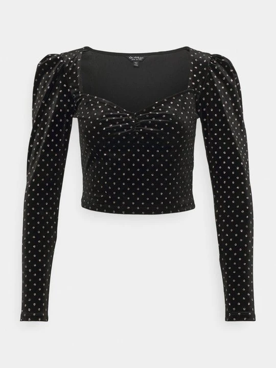 Zdjęcie produktu Bluzka z długim rękawem Miss Selfridge czarny