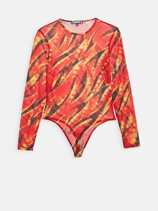 Zdjęcie produktu Bluzka z długim rękawem Missguided czerwony