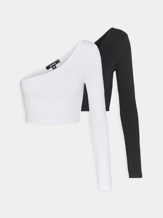 Zdjęcie produktu Bluzka z długim rękawem Missguided czarny