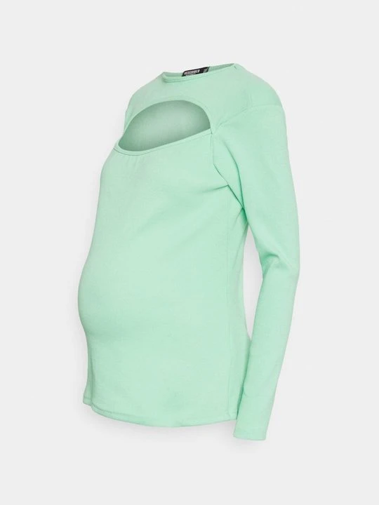 Zdjęcie produktu Bluzka z długim rękawem Missguided zielony