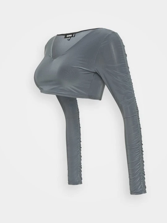 Zdjęcie produktu Bluzka z długim rękawem Missguided szary