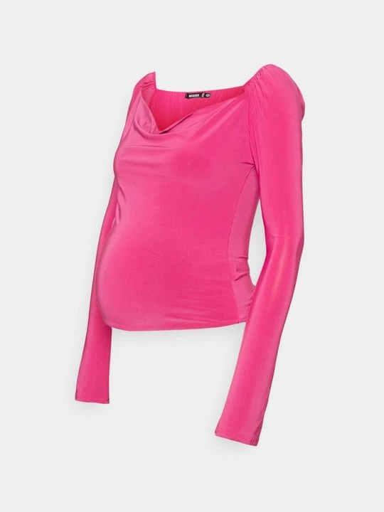 Zdjęcie produktu Bluzka z długim rękawem Missguided jasnoróżowy