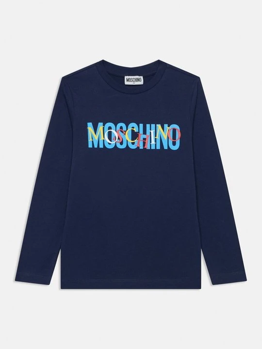 Zdjęcie produktu Bluzka z długim rękawem MOSCHINO granatowy