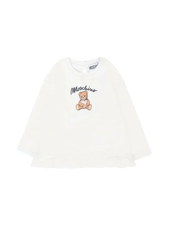 Zdjęcie produktu Bluzka z długim rękawem MOSCHINO biały
