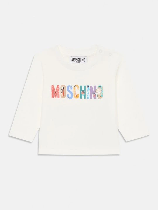 Zdjęcie produktu Bluzka z długim rękawem MOSCHINO mleczny
