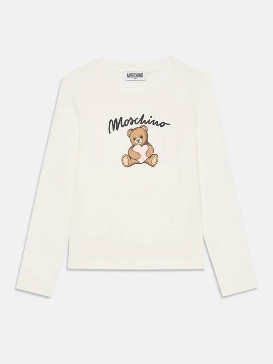 Zdjęcie produktu Bluzka z długim rękawem MOSCHINO mleczny
