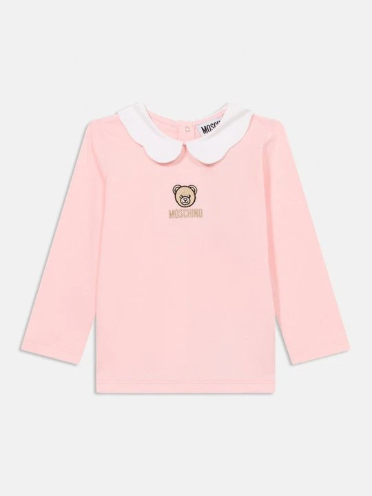 Zdjęcie produktu Bluzka z długim rękawem MOSCHINO jasnoróżowy