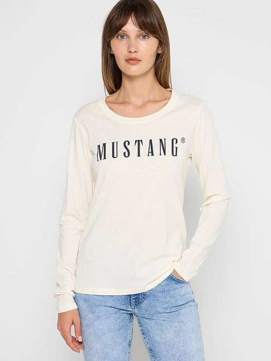 Zdjęcie produktu Bluzka z długim rękawem Mustang biały