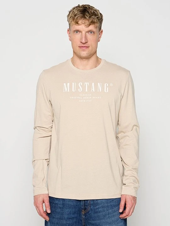 Zdjęcie produktu Bluzka z długim rękawem Mustang taupe