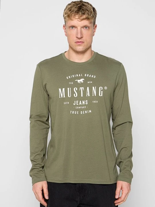 Zdjęcie produktu Bluzka z długim rękawem Mustang zielony
