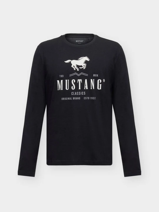 Zdjęcie produktu Bluzka z długim rękawem Mustang czarny