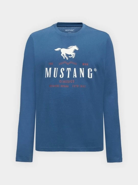 Zdjęcie produktu Bluzka z długim rękawem Mustang granatowy